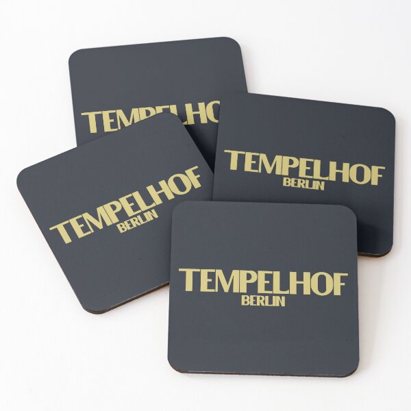 Item preview, Tempelhof Berlin - Bold Golden Text designed and sold by Chubuter.