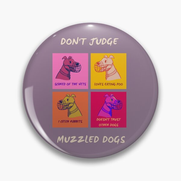 Item preview, Don't Judge Muzzle designed and sold by kookycomet.