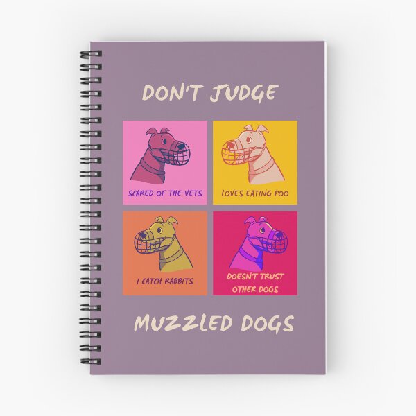 Item preview, Don't Judge Muzzle designed and sold by kookycomet.
