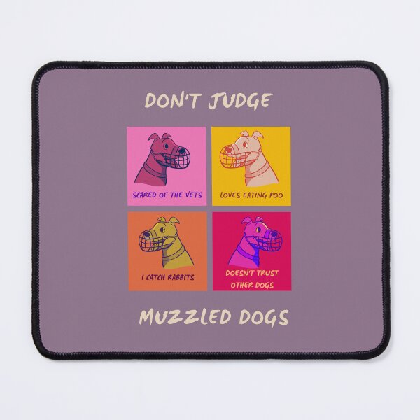 Item preview, Don't Judge Muzzle designed and sold by kookycomet.