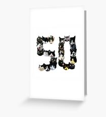 50th Greeting Card