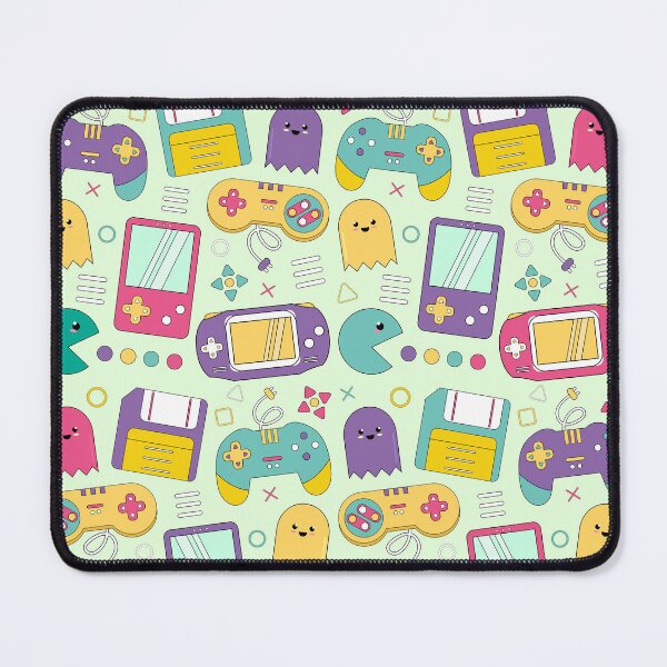 Item preview, Old School Video Game Pattern designed and sold by NobleForte.
