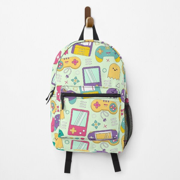 Item preview, Old School Video Game Pattern designed and sold by NobleForte.