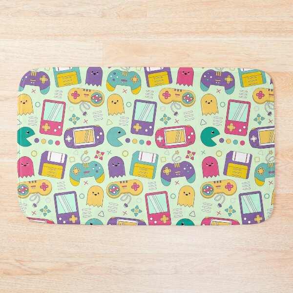 Item preview, Old School Video Game Pattern designed and sold by NobleForte.