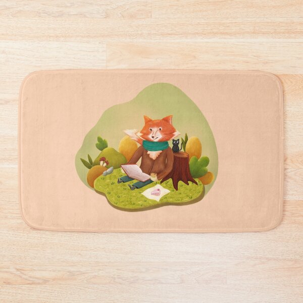Item preview, Red Reading Fox designed and sold by MischaDraws.