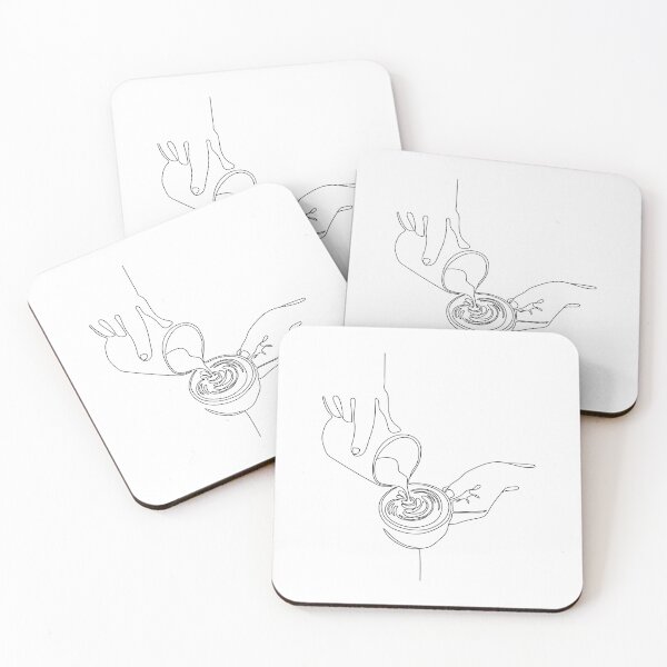 Item preview, One Line Coffee Art designed and sold by printheavenart.