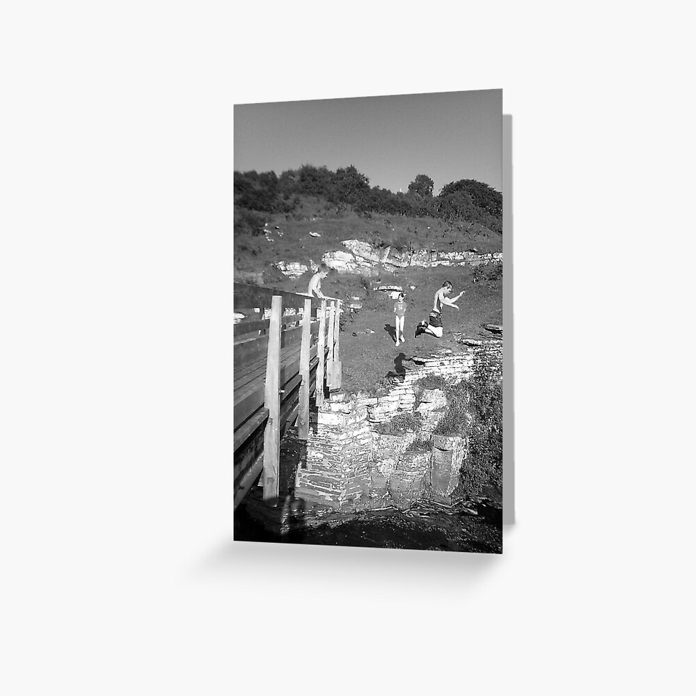 Item preview, Greeting Card designed and sold by hereandback.