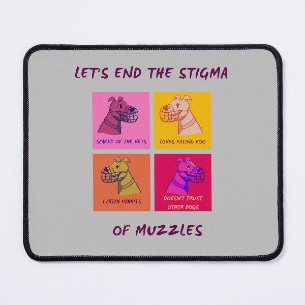 Item preview, Ending the stigma of dog muzzles designed and sold by kookycomet.