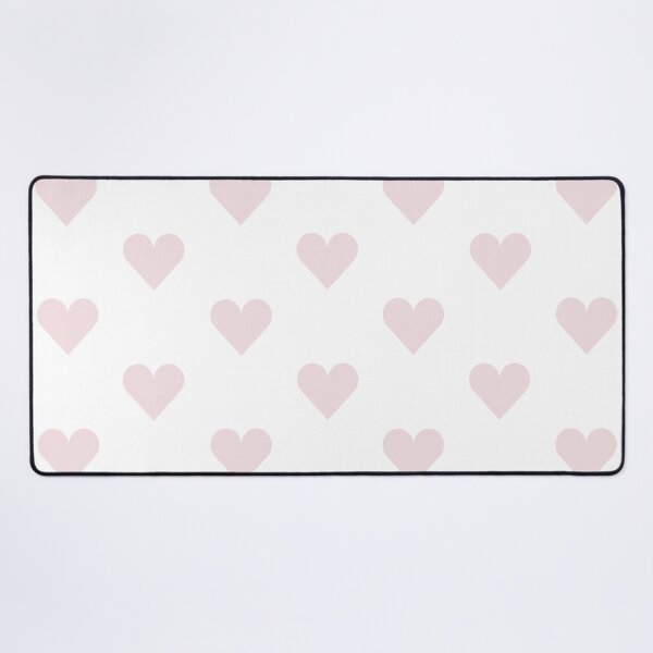 Item preview, Medium PALE PINK and WHITE LOVE HEARTS designed and sold by RachelMacht.