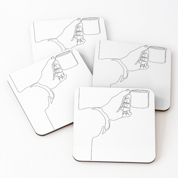 Item preview, Coffe Mug One Line Art designed and sold by printheavenart.