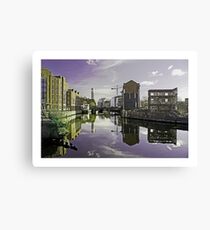 Urban reflections by Tim Constable Canvas Print