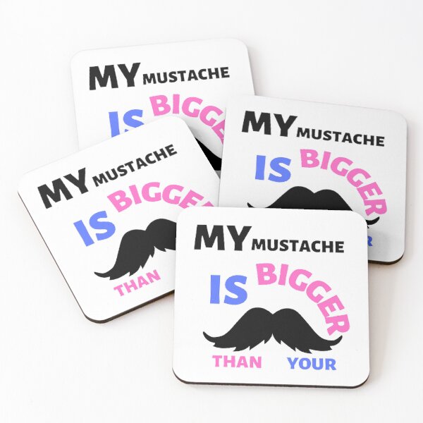 Item preview, My mustache is bigger than your designed and sold by Hammy97.