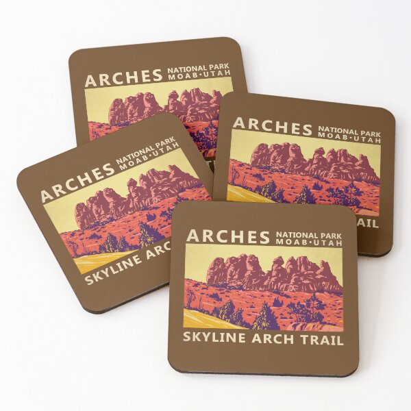 Item preview, Arches National Park Utah Skyline Arch Trail Vintage designed and sold by KrisSidDesigns.