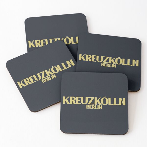 Item preview, Kreuzkoelln Berlin - Bold Golden Text designed and sold by Chubuter.