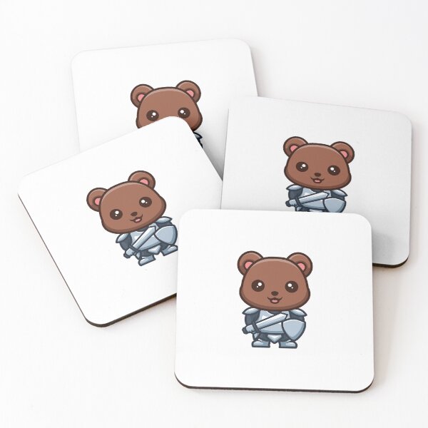 Item preview, Bear Knight Cute Creative Kawaii Cartoon designed and sold by GumregaStudio.