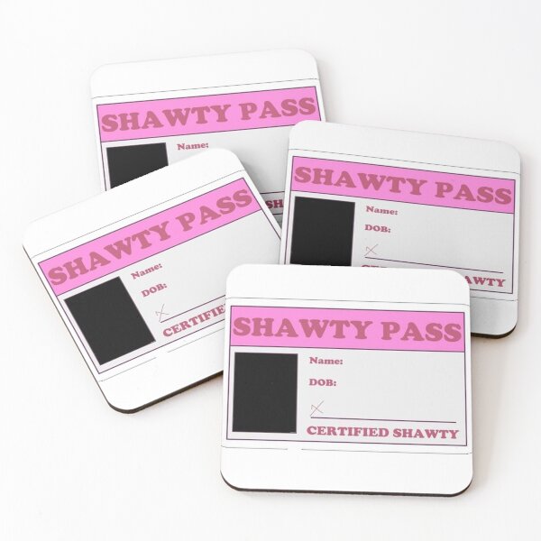 Item preview, Pass Card Shawty Meme  designed and sold by meabh00.