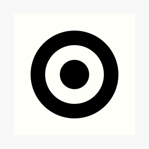 Item preview, Black & White Mod Roundel designed and sold by Garaga.