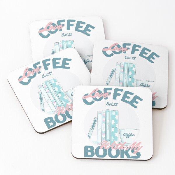 Item preview, LOVE COFFEE WITH MY BOOK designed and sold by GAADesignz.