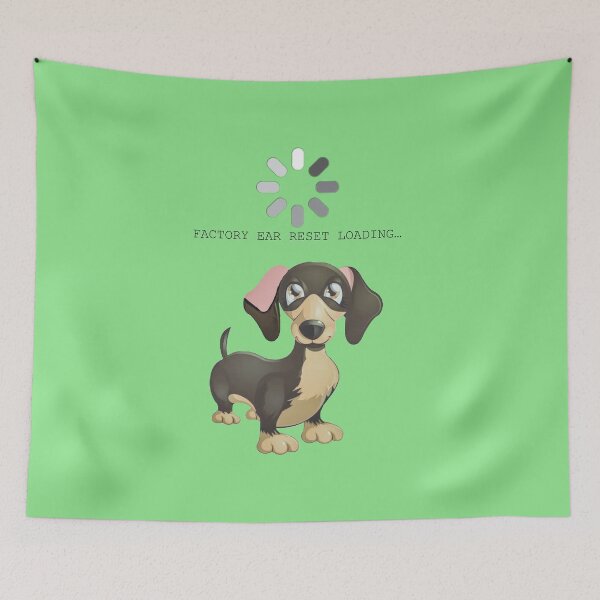 Item preview, Funny Dachshund Ears designed and sold by Daschunddesigns.