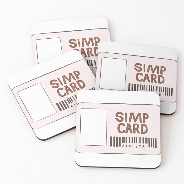 Item preview, Simp Card Pass Meme designed and sold by meabh00.