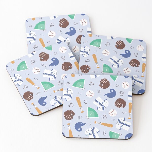 Item preview, Baseball Equipment Pattern  designed and sold by NobleForte.