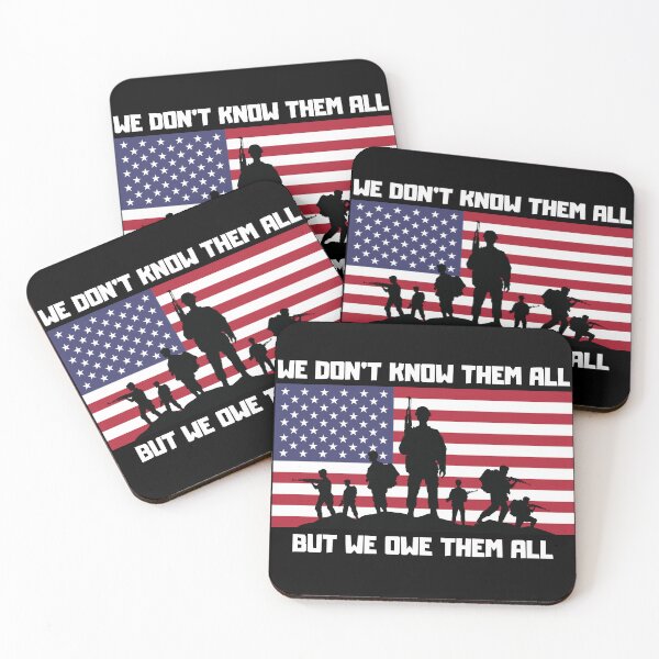 Item preview, We Dont Know Them All But We Owe Them All Veterans Day American Flag designed and sold by nquestiaa.