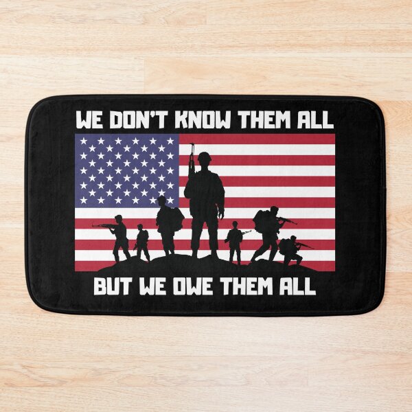 Item preview, We Dont Know Them All But We Owe Them All Veterans Day American Flag designed and sold by nquestiaa.