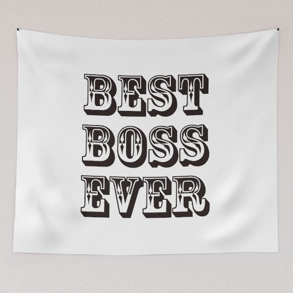 Item preview, Best Boss Ever designed and sold by BuxomBabe21.