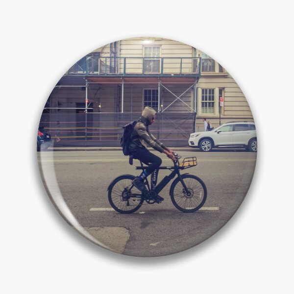 Item preview, Street Biker Building Central Park West Manhattan New York City  designed and sold by eleonoraingrid.