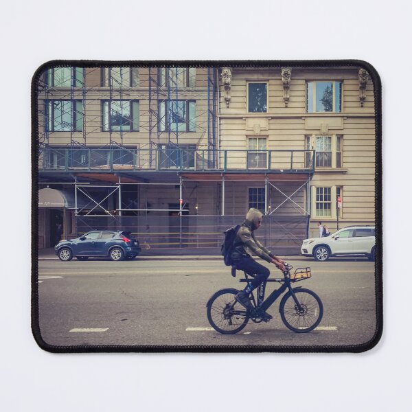 Item preview, Street Biker Building Central Park West Manhattan New York City designed and sold by eleonoraingrid.