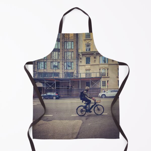 Item preview, Street Biker Building Central Park West Manhattan New York City designed and sold by eleonoraingrid.