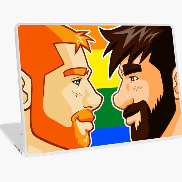 ADAM + BEN - GAYPRIDE Laptop Skin