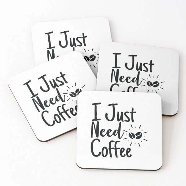Item preview, I Just Need Coffee designed and sold by printheavenart.