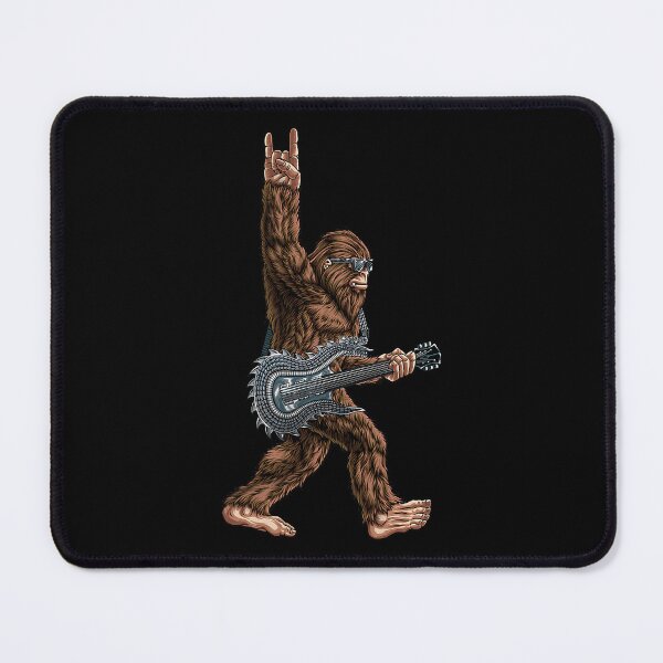 Item preview, Bigfoot Playing A Dragon Guitar Rock On Sasquatch designed and sold by ImkeAhrens.