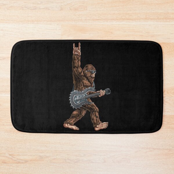 Item preview, Bigfoot Playing A Dragon Guitar Rock On Sasquatch designed and sold by ImkeAhrens.