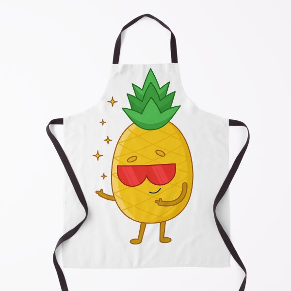 Item preview, funny character pineapple sunglasses - happy back to school summer designed and sold by Limitless Store.