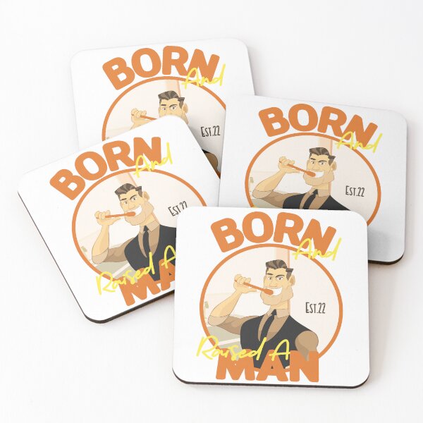 Item preview, BORN AND RAISED A MAN designed and sold by GAADesignz.