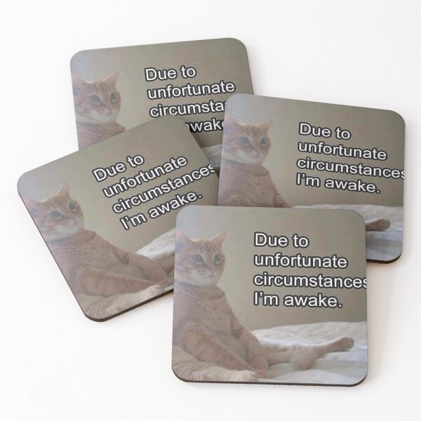 Item preview, Due to unfortunate circumstances, i'm awake designed and sold by meabh00.