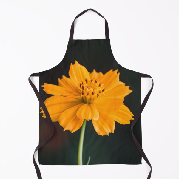 Item preview, yellow cosmea flower in minimalist design designed and sold by Nicole Bleck.