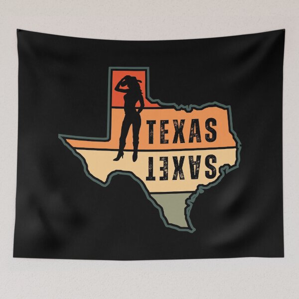 Item preview, Texas State Retro Sunset Female Sheriff Cowgirl designed and sold by NoSpecialShop.