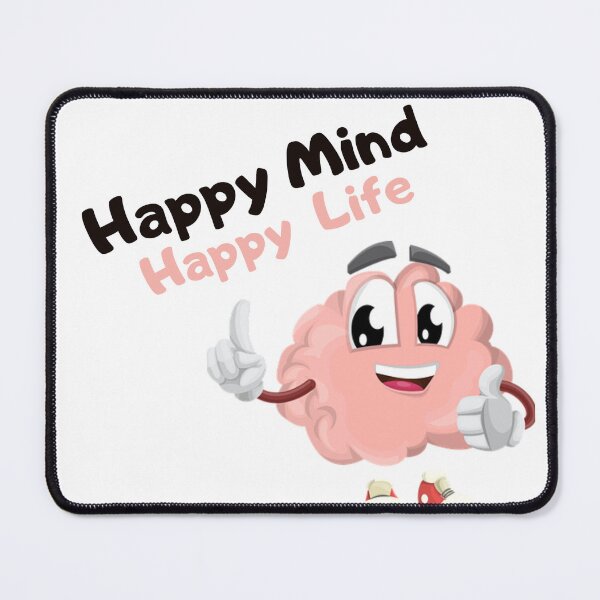 Item preview, Happy Mind Happy Life designed and sold by TopWaw ⭐⭐⭐⭐⭐.