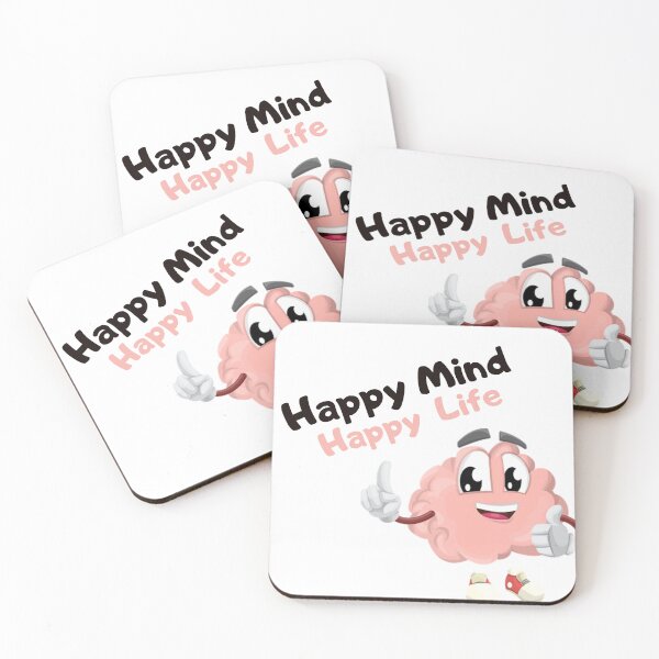 Item preview, Happy Mind Happy Life designed and sold by TopWaw ⭐⭐⭐⭐⭐.
