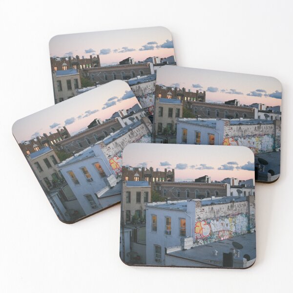 Item preview, NYC landscape and sunset  designed and sold by BlueGardenia.
