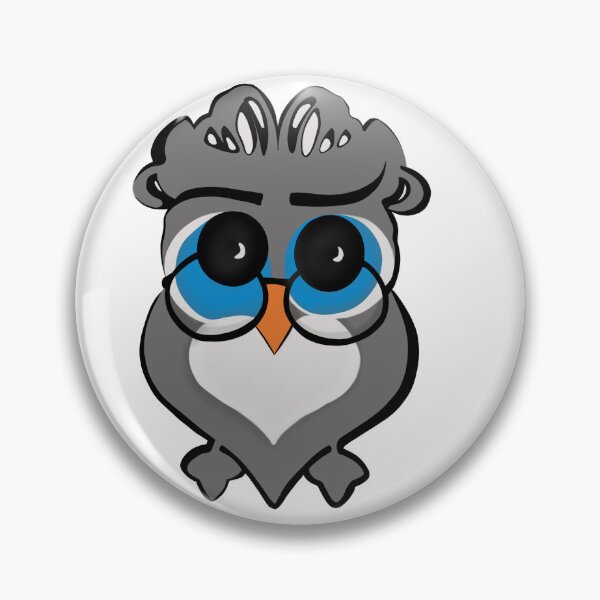 Item preview, Nerdy Owl designed and sold by Lumin0S.