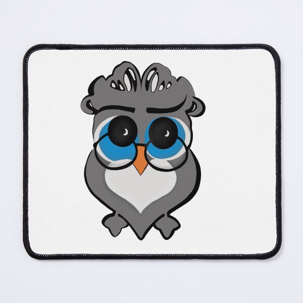 Item preview, Nerdy Owl designed and sold by Lumin0S.