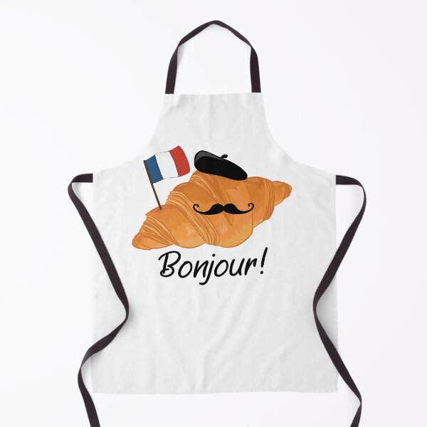 Item preview, Croissant - Funny French Food designed and sold by TheInkElephant.