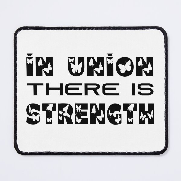 Item preview, In Union There Is Strength Aesop designed and sold by MAKGITASHOP.