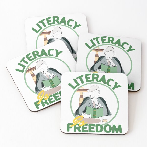 Item preview, LITERACY IS FREEDOM designed and sold by GAADesignz.