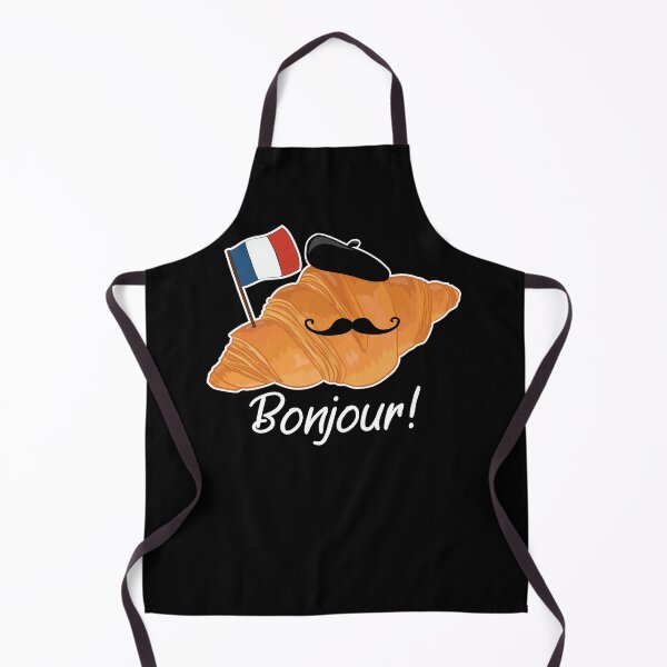 Item preview, Croissant - Funny French Food designed and sold by TheInkElephant.