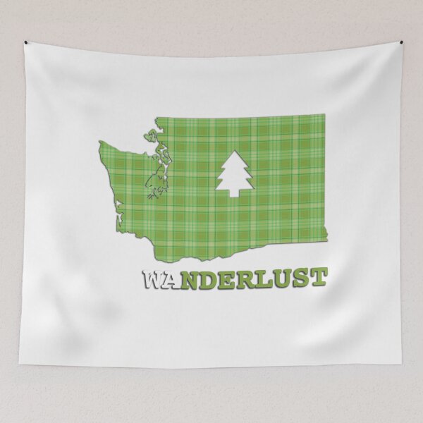 Item preview, WAnderlust (Green Plaid) designed and sold by jamienathan.